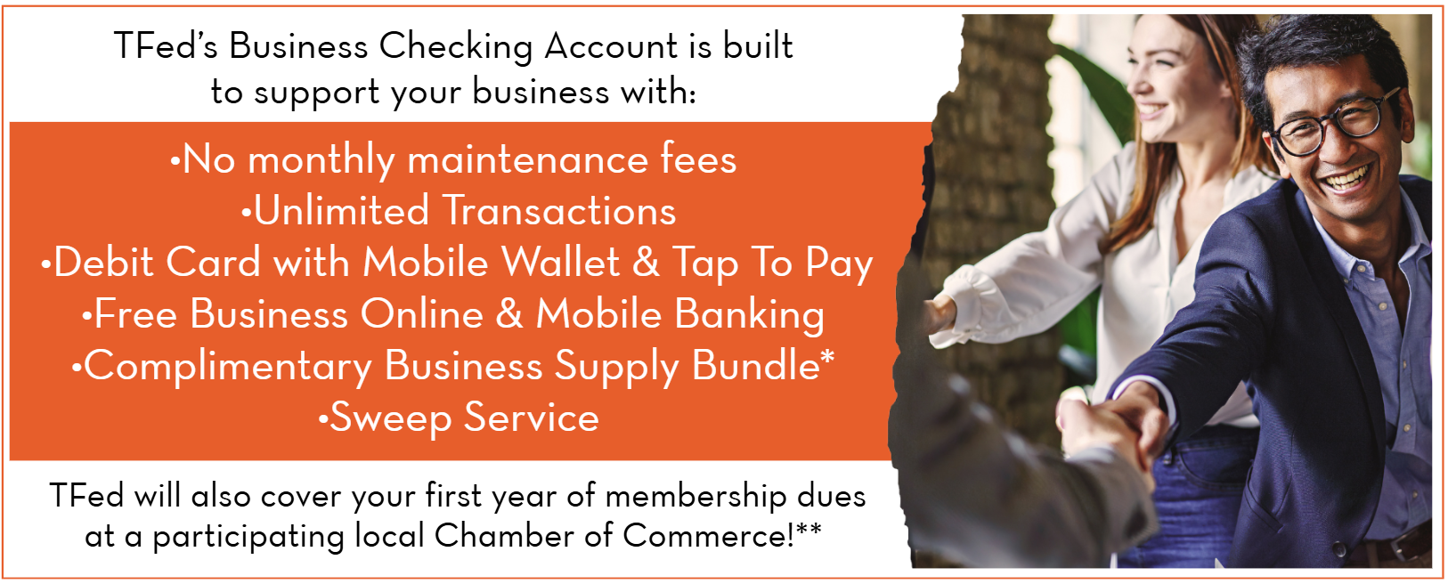 TFed Business Checking Special